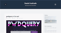 Desktop Screenshot of danielandrade.net